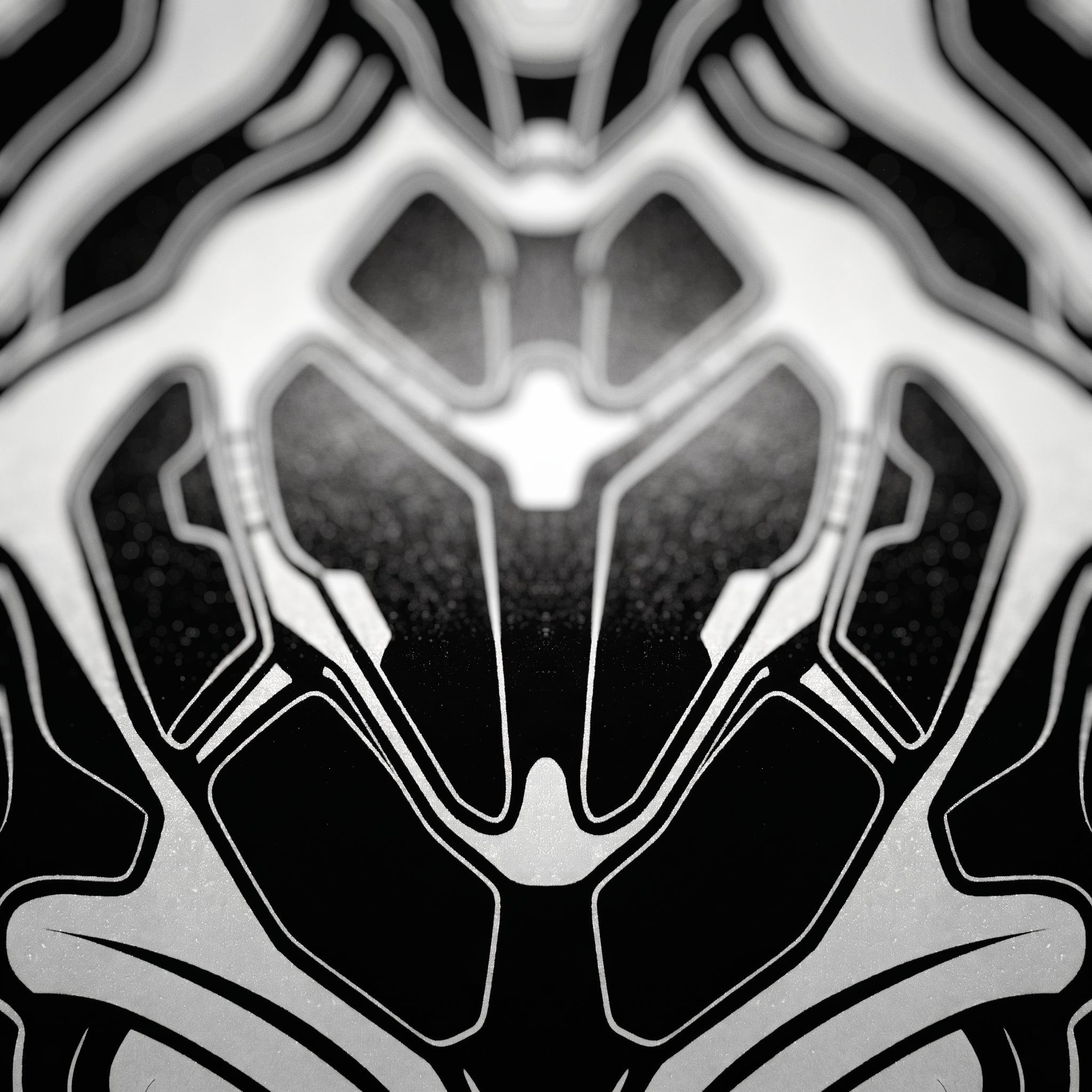 AEGIS | Biomechanical Female Form Op Art | Luxury Multi-Print Wall Art