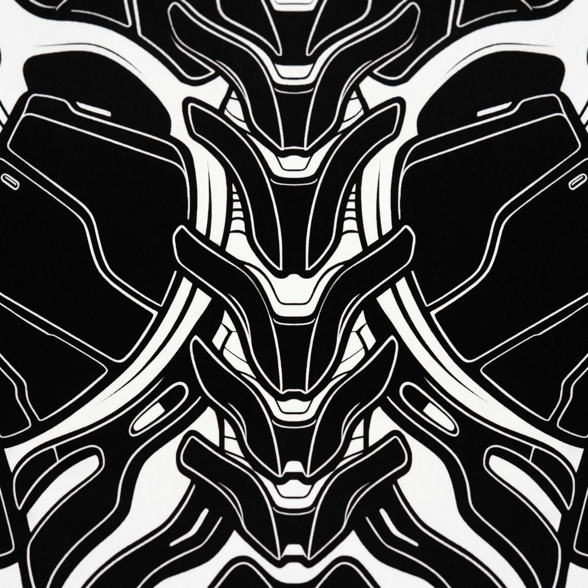 AEGIS | Biomechanical Female Form Op Art | Luxury Multi-Print Wall Art
