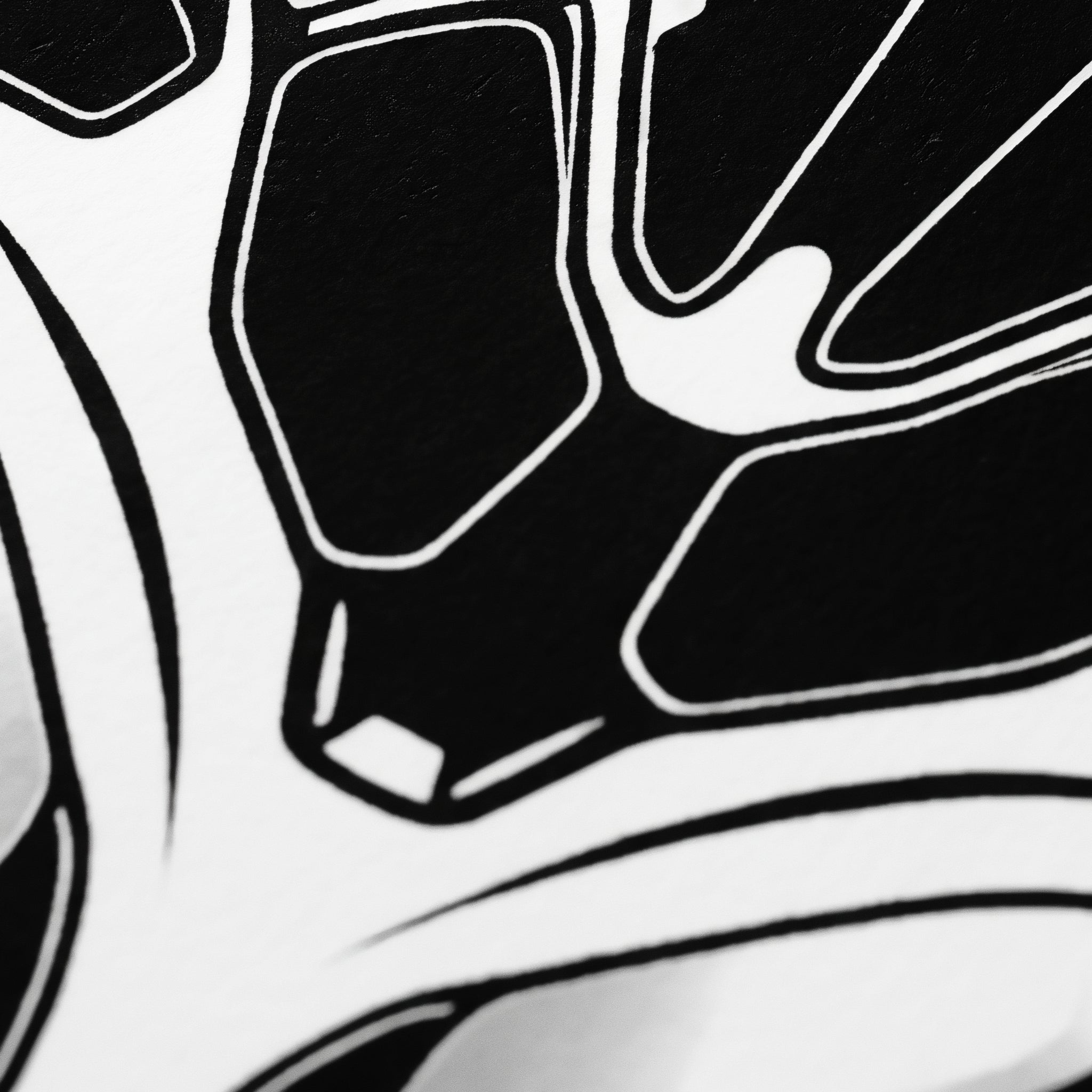 AEGIS | Biomechanical Female Form Op Art | Luxury Multi-Print Wall Art