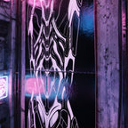 AEGIS | Biomechanical Female Form Op Art | Luxury Multi-Print Wall Art