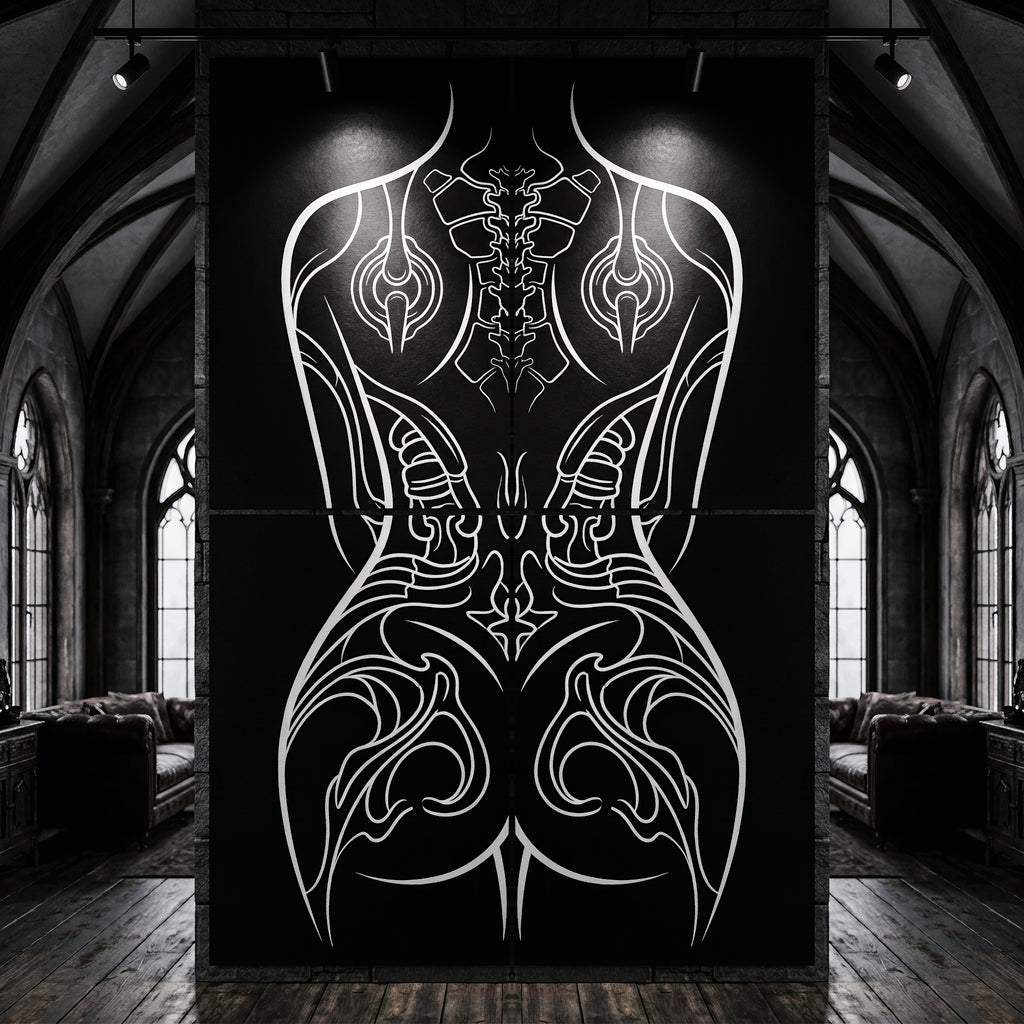 ANIMA | Gothic Minimalist Female Form | 8K - 32K