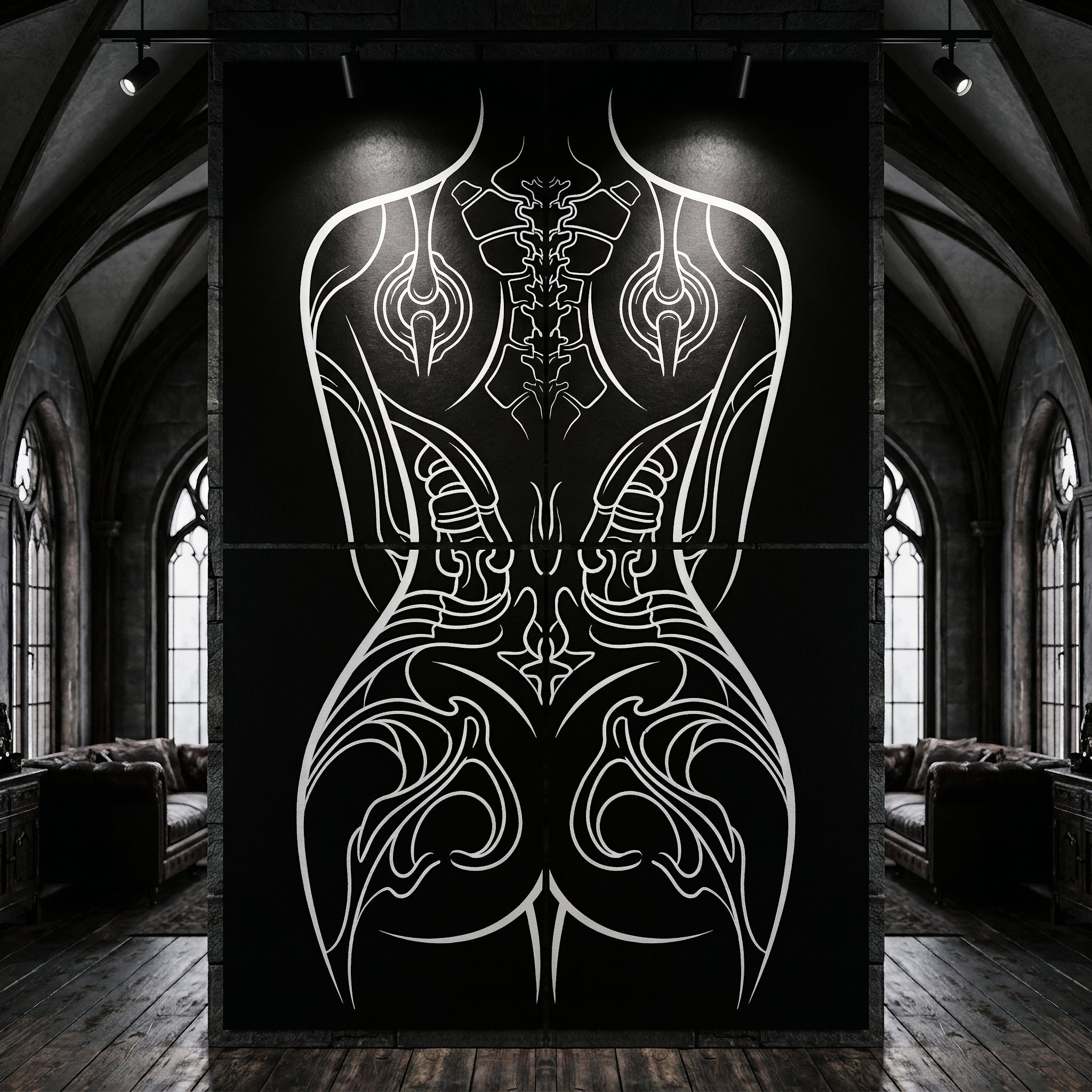 ANIMA | Gothic Minimalist Female Form | 8K - 32K