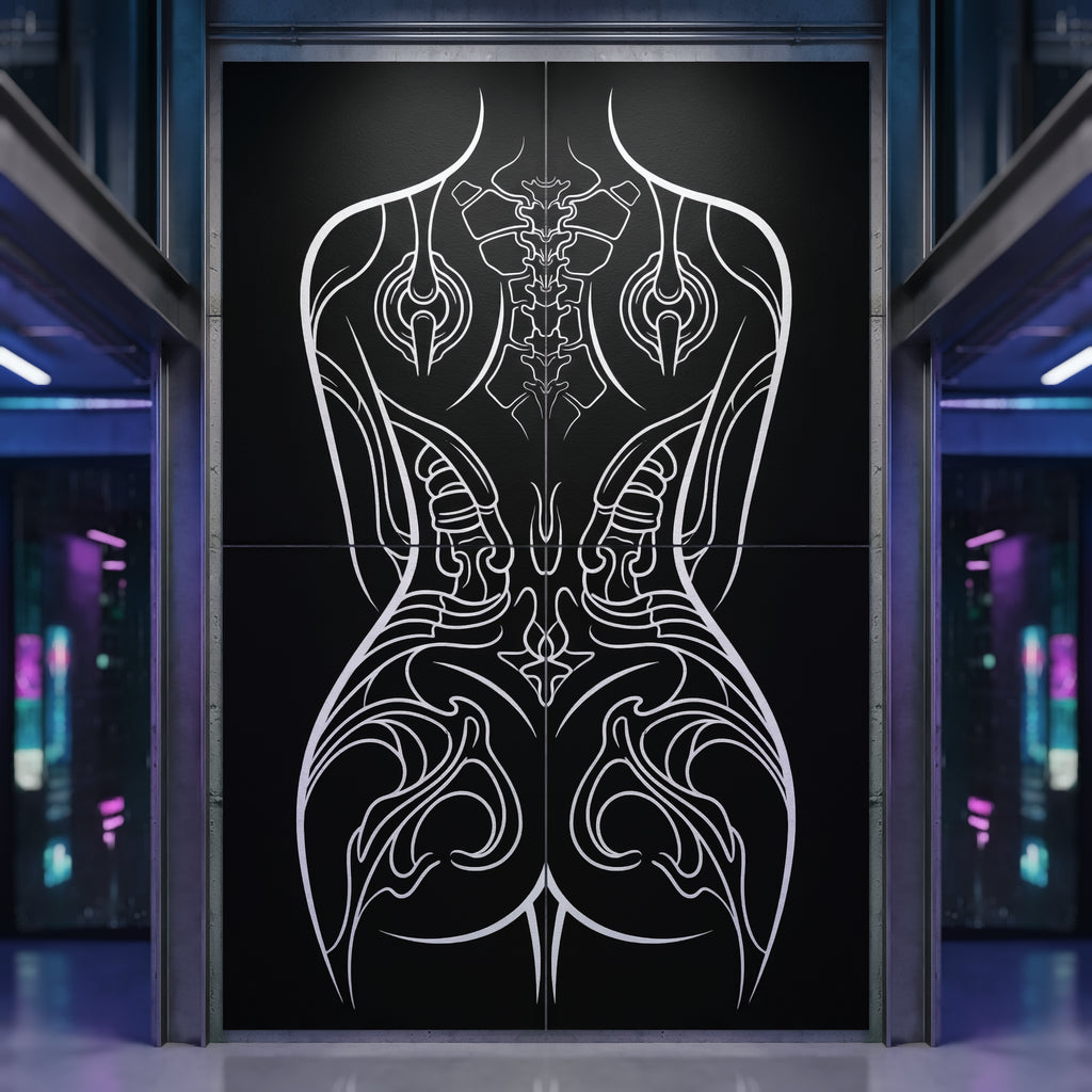 ANIMA | Gothic Minimalist Female Form | Multi-Print Luxury Wall Art