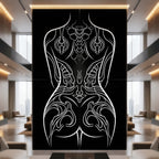 ANIMA | Gothic Minimalist Female Form | Multi-Print Luxury Wall Art