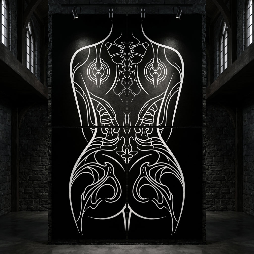 ANIMA | Gothic Minimalist Female Form | 8K - 32K
