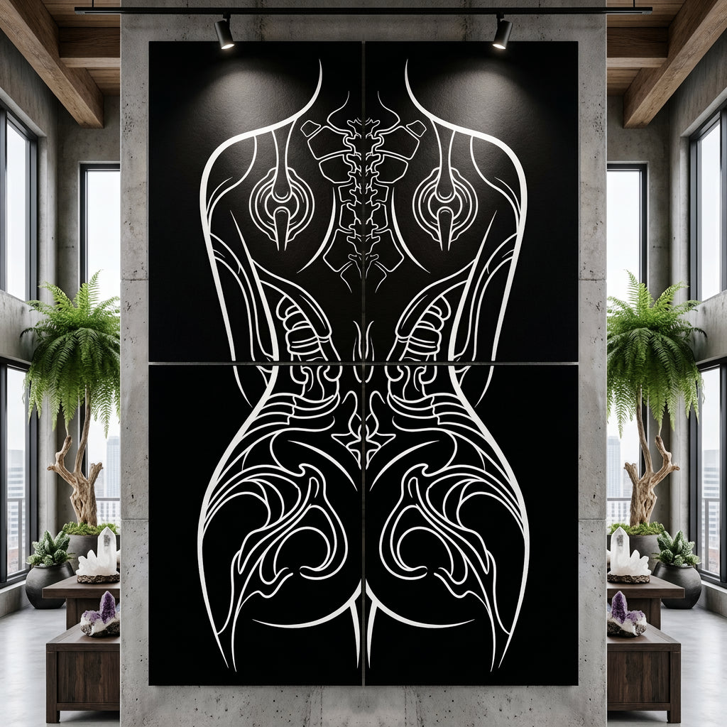 ANIMA | Gothic Minimalist Female Form | 8K - 32K
