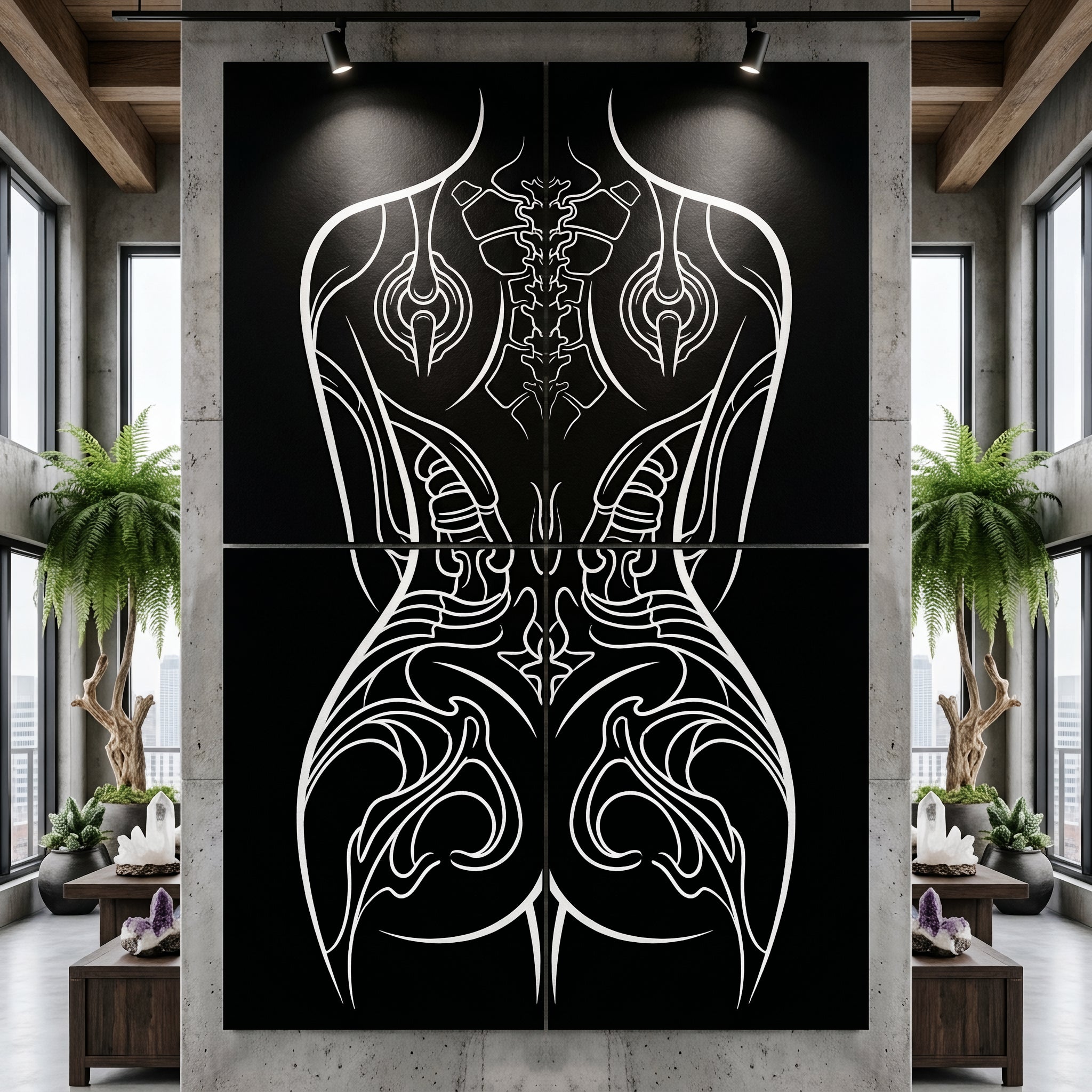 ANIMA | Gothic Minimalist Female Form | 8K - 32K