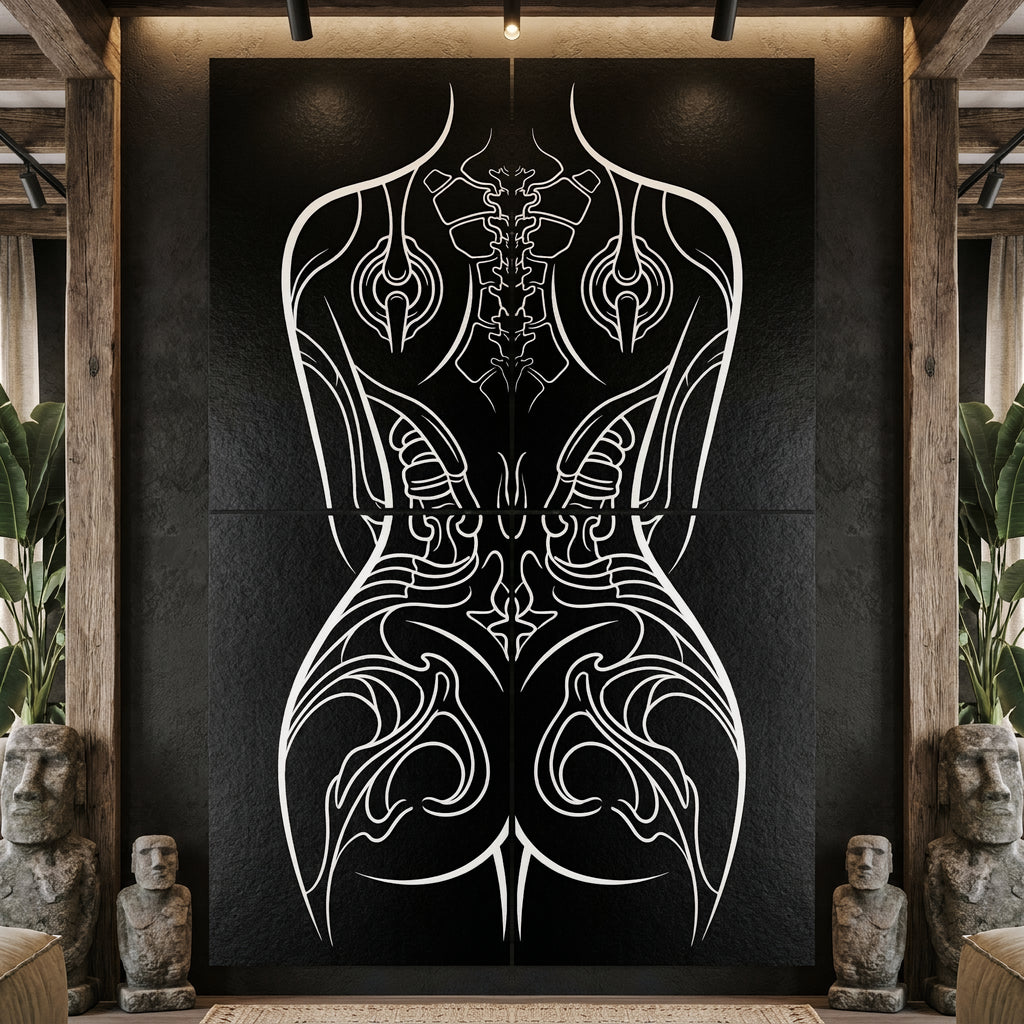ANIMA | Gothic Minimalist Female Form | 8K - 32K