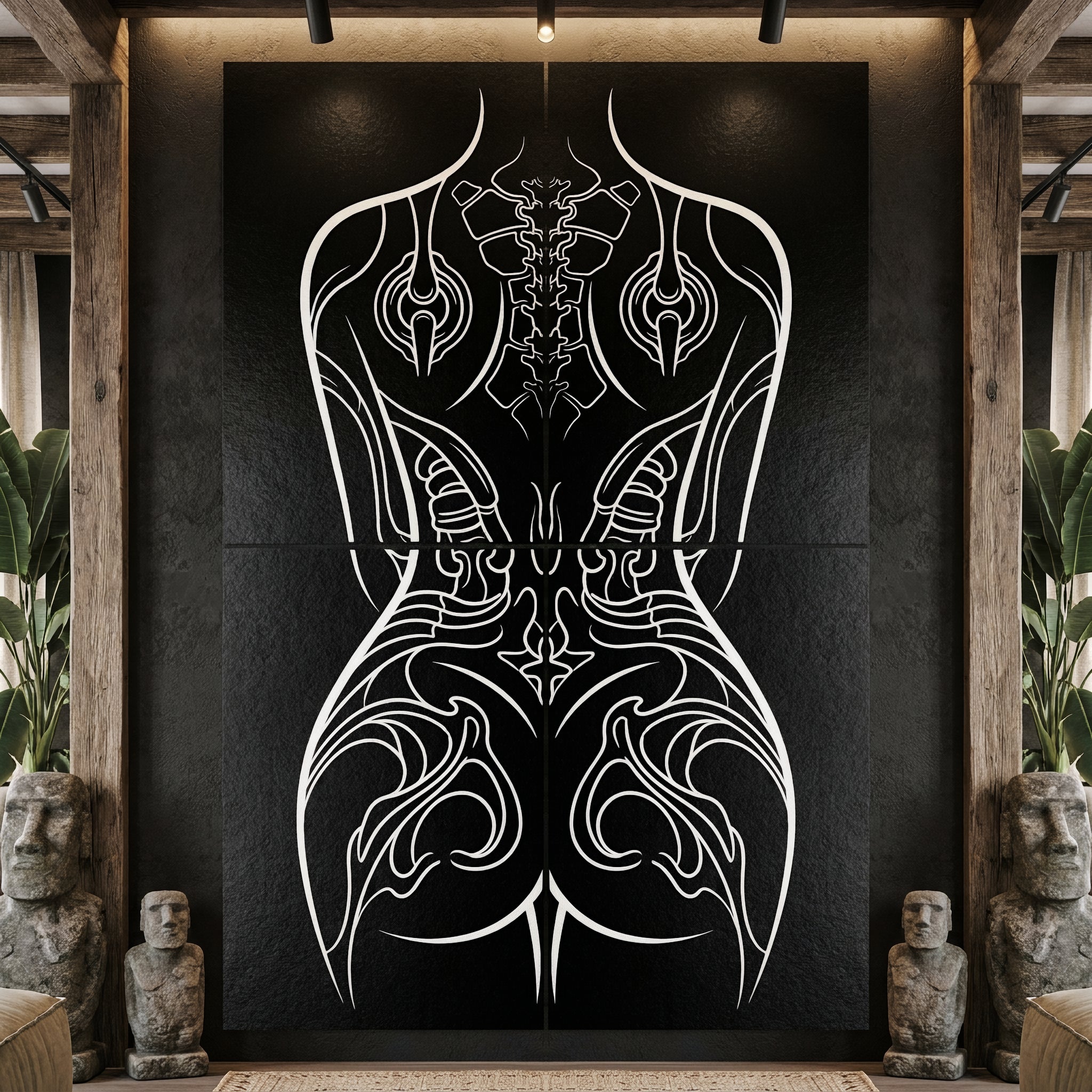 ANIMA | Gothic Minimalist Female Form | 8K - 32K