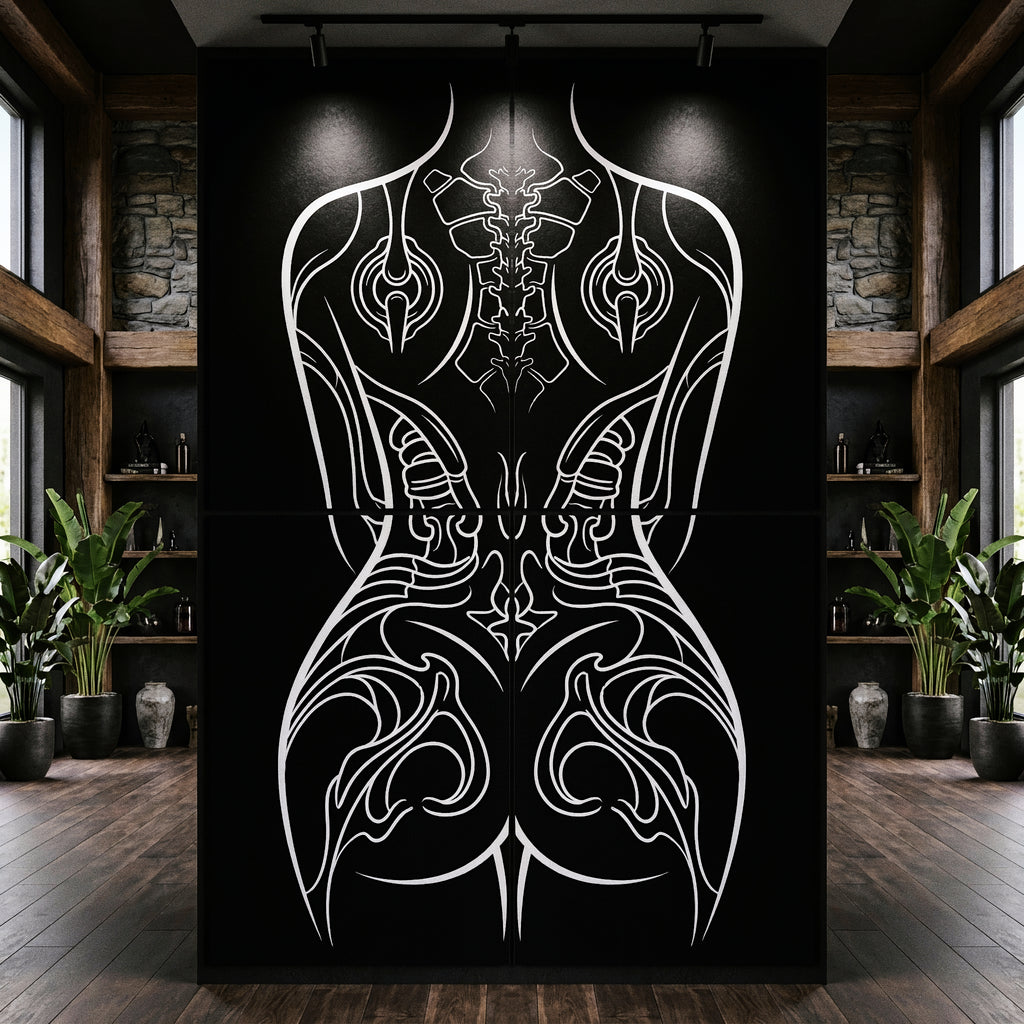 ANIMA | Gothic Minimalist Female Form | 8K - 32K