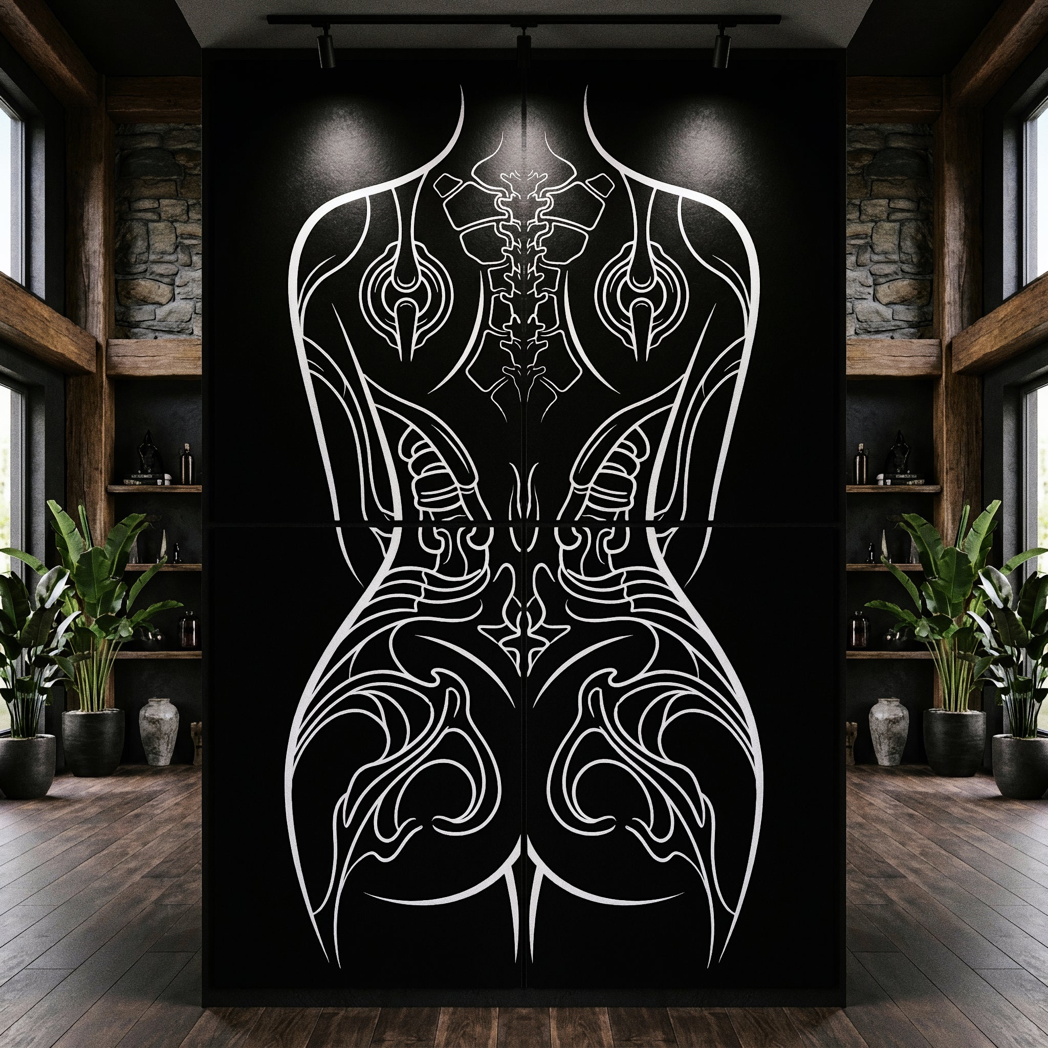 ANIMA | Gothic Minimalist Female Form | 8K - 32K