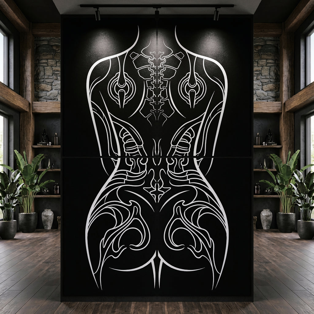 ANIMA | Gothic Minimalist Female Form | 8K - 32K
