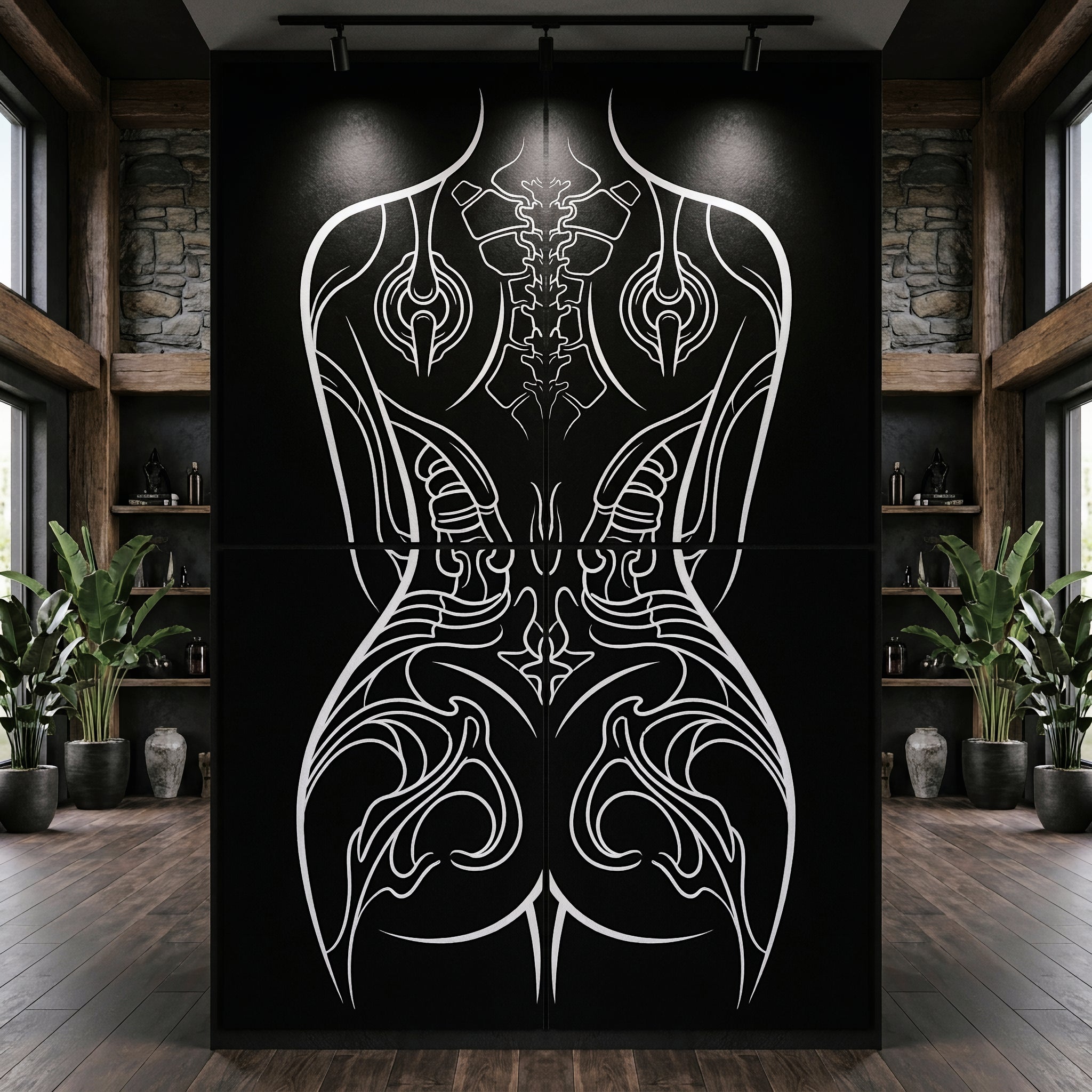 ANIMA | Gothic Minimalist Female Form | 8K - 32K