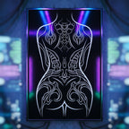 ANIMA | Gothic Minimalist Female Form | 8K - 32K
