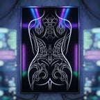 ANIMA | Gothic Minimalist Female Form | 8K - 32K