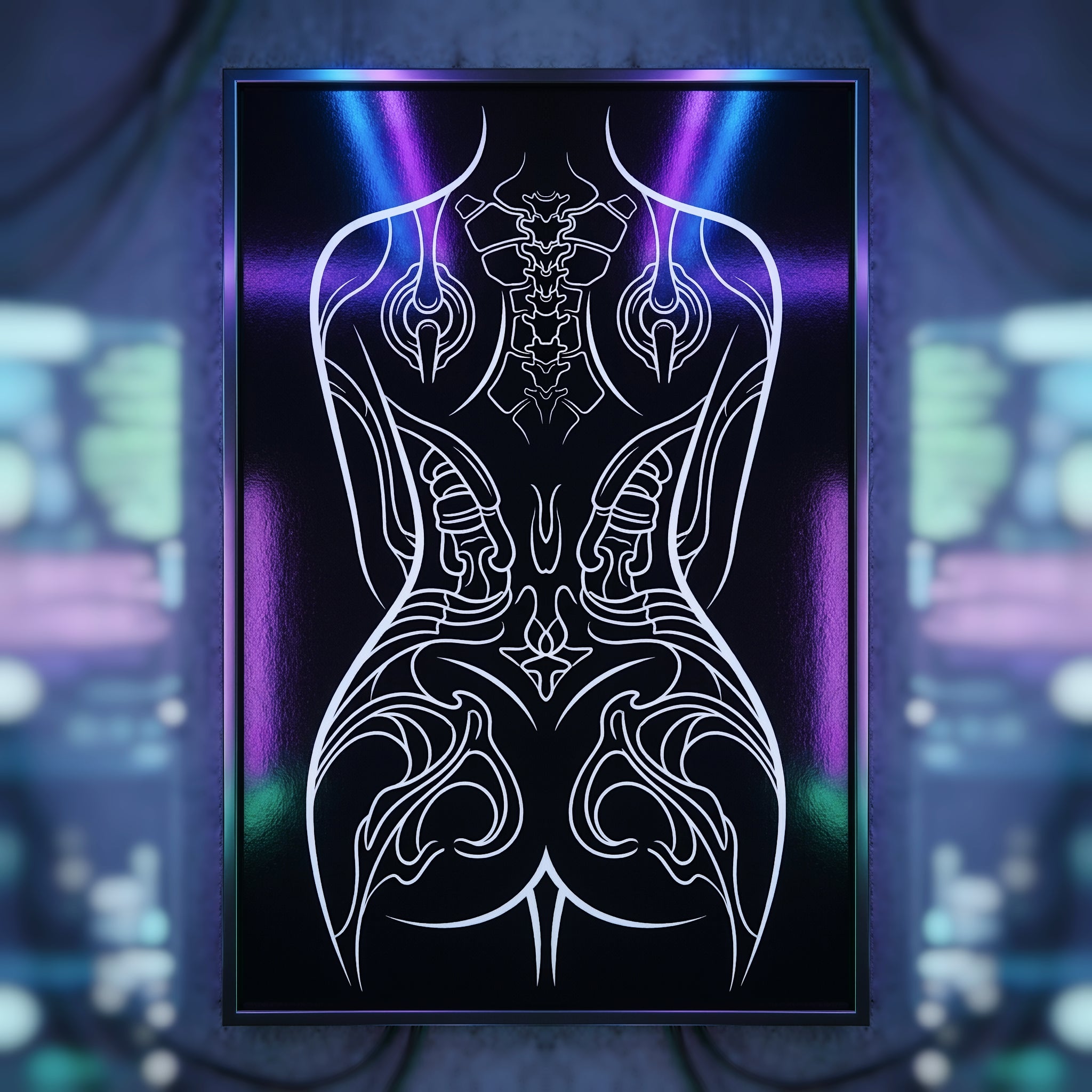ANIMA | Gothic Minimalist Female Form | 8K - 32K