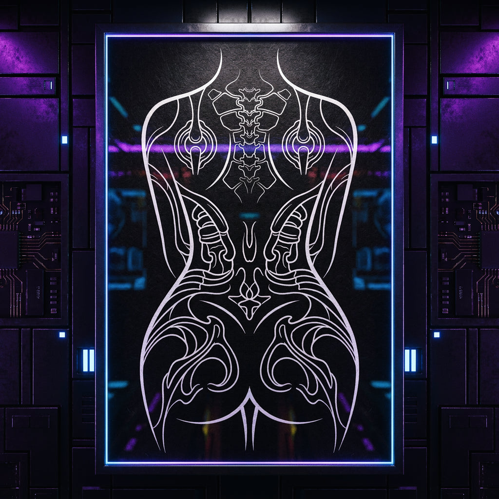 ANIMA | Gothic Minimalist Female Form | 8K - 32K