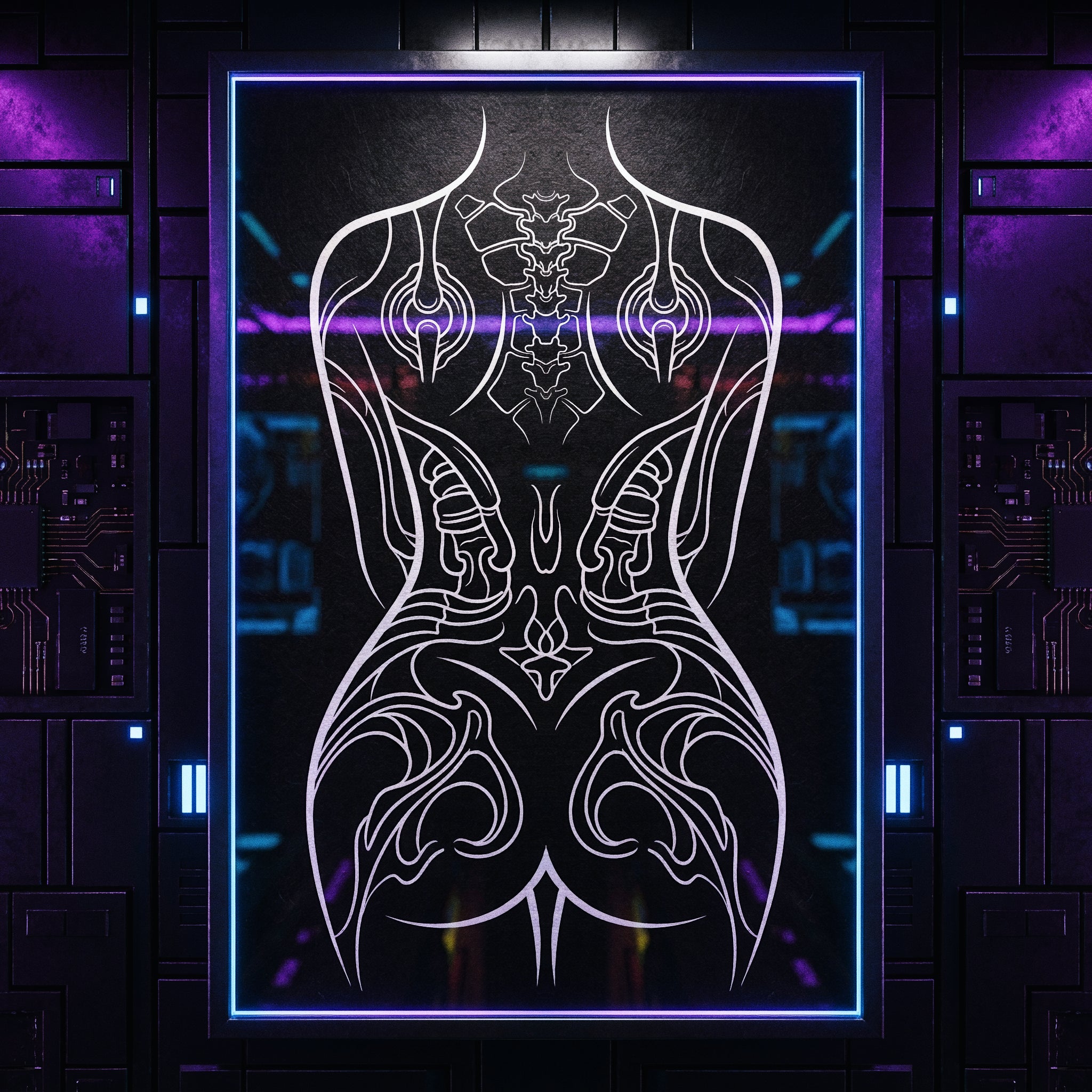 ANIMA | Gothic Minimalist Female Form | 8K - 32K