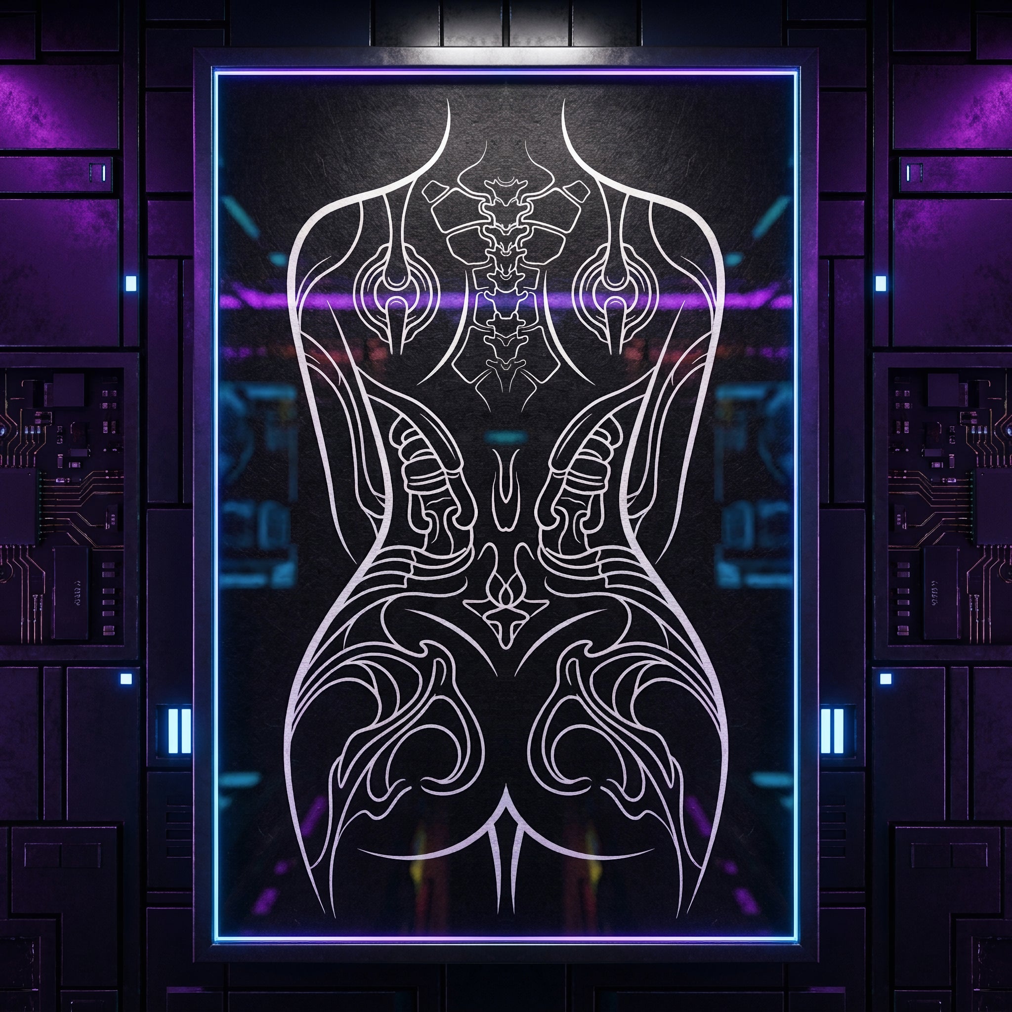 ANIMA | Gothic Minimalist Female Form | 8K - 32K