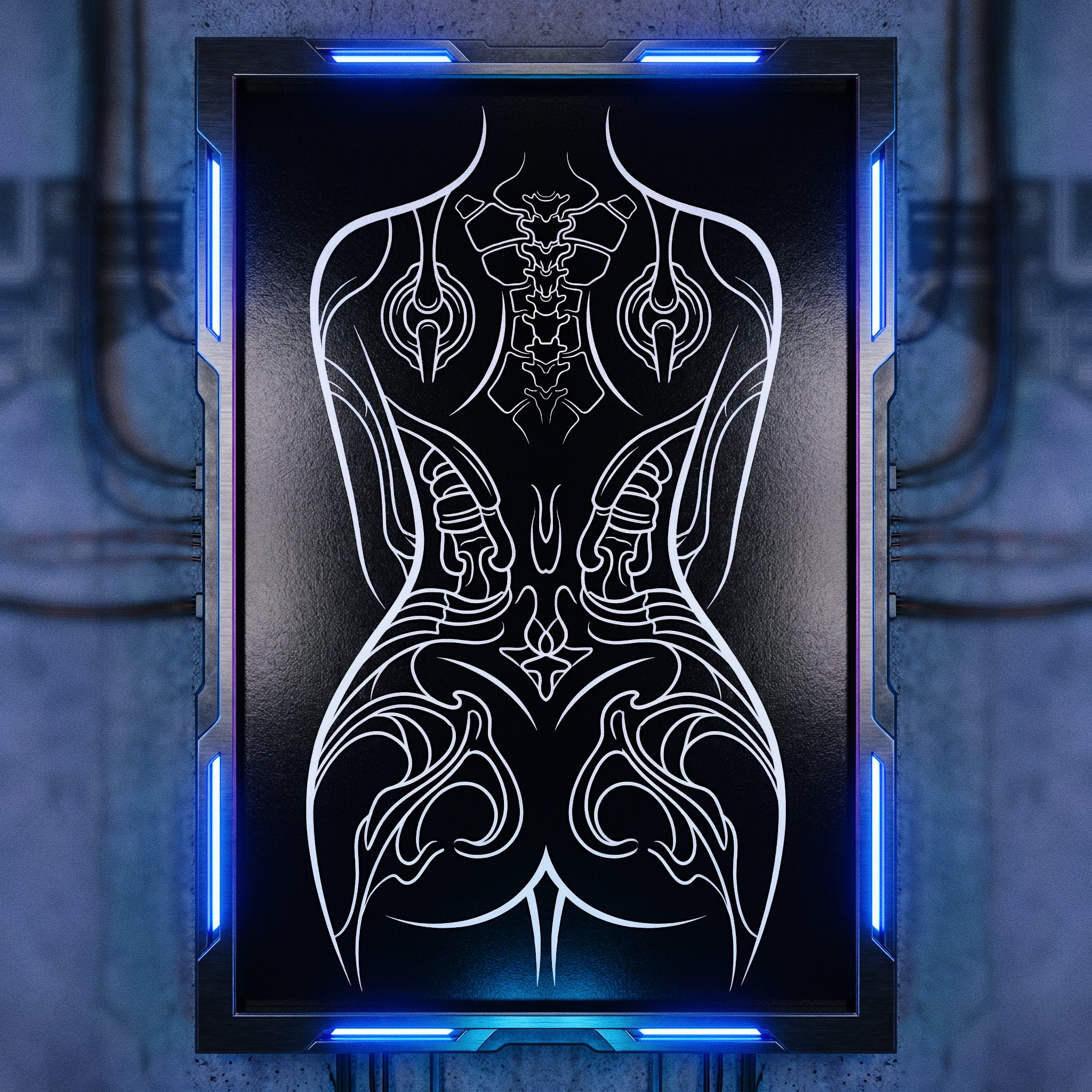 ANIMA | Gothic Minimalist Female Form | 8K - 32K