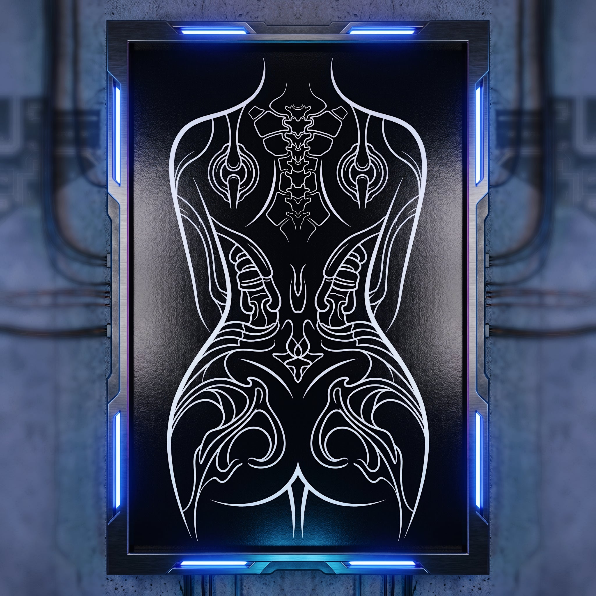 ANIMA | Gothic Minimalist Female Form | 8K - 32K