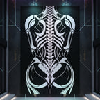 ARMATA | Biomechanical Female Exoskeleton Op Art | Sci-Fi Multi-Print Luxury Wall Art | 1-Of-1