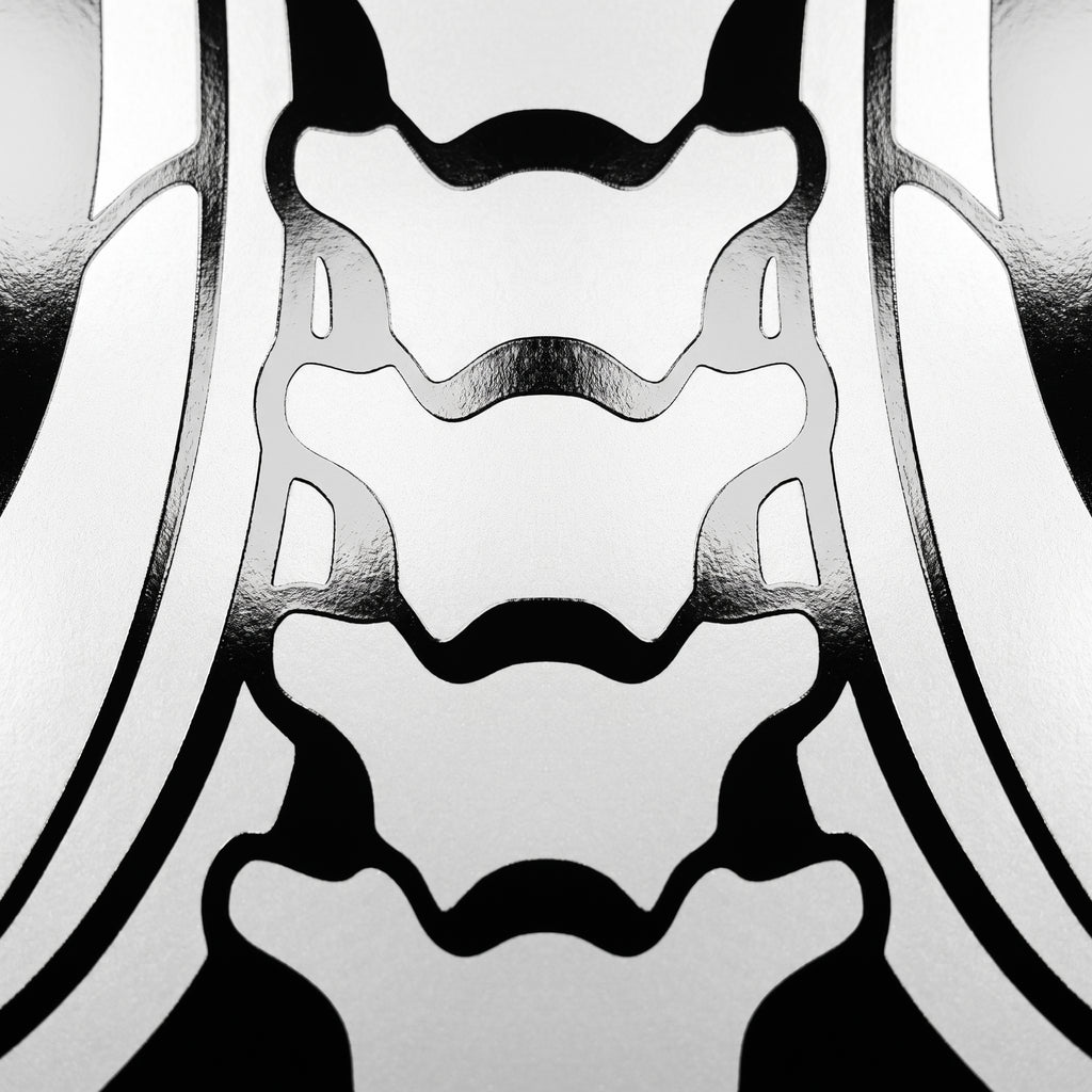 ARMATA | Cybernetic Skeletal Female Body Op Art Print | Luxury Sci-Fi Wall Art