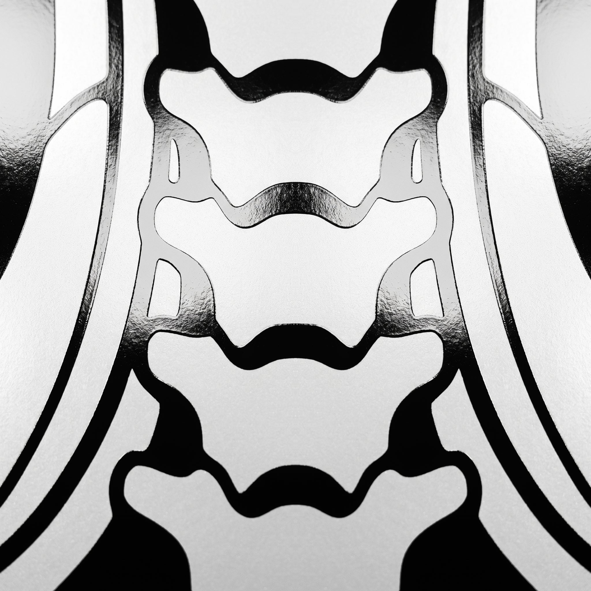 ARMATA | Cybernetic Skeletal Female Body Op Art Print | Luxury Sci-Fi Wall Art