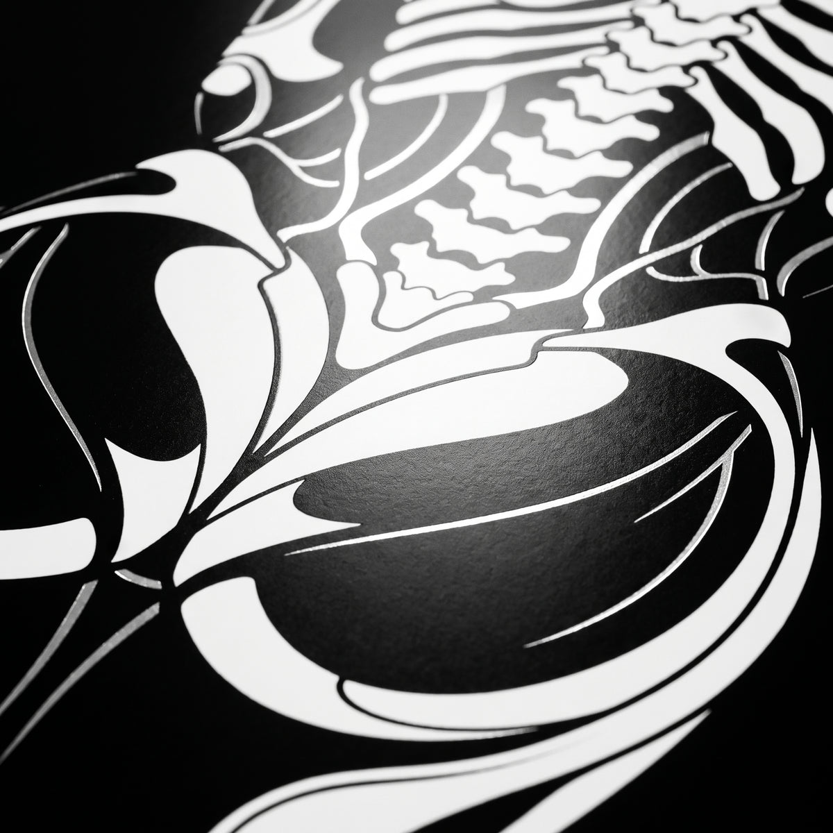 ARMATA | Biomechanical Female Exoskeleton Op Art | Sci-Fi Multi-Print Luxury Wall Art | 1-Of-1