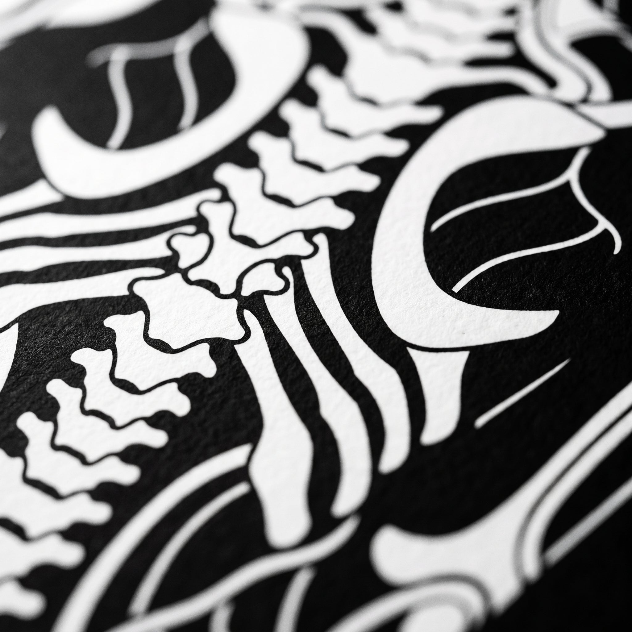 ARMATA | Cybernetic Skeletal Female Body Op Art Print | Luxury Sci-Fi Wall Art