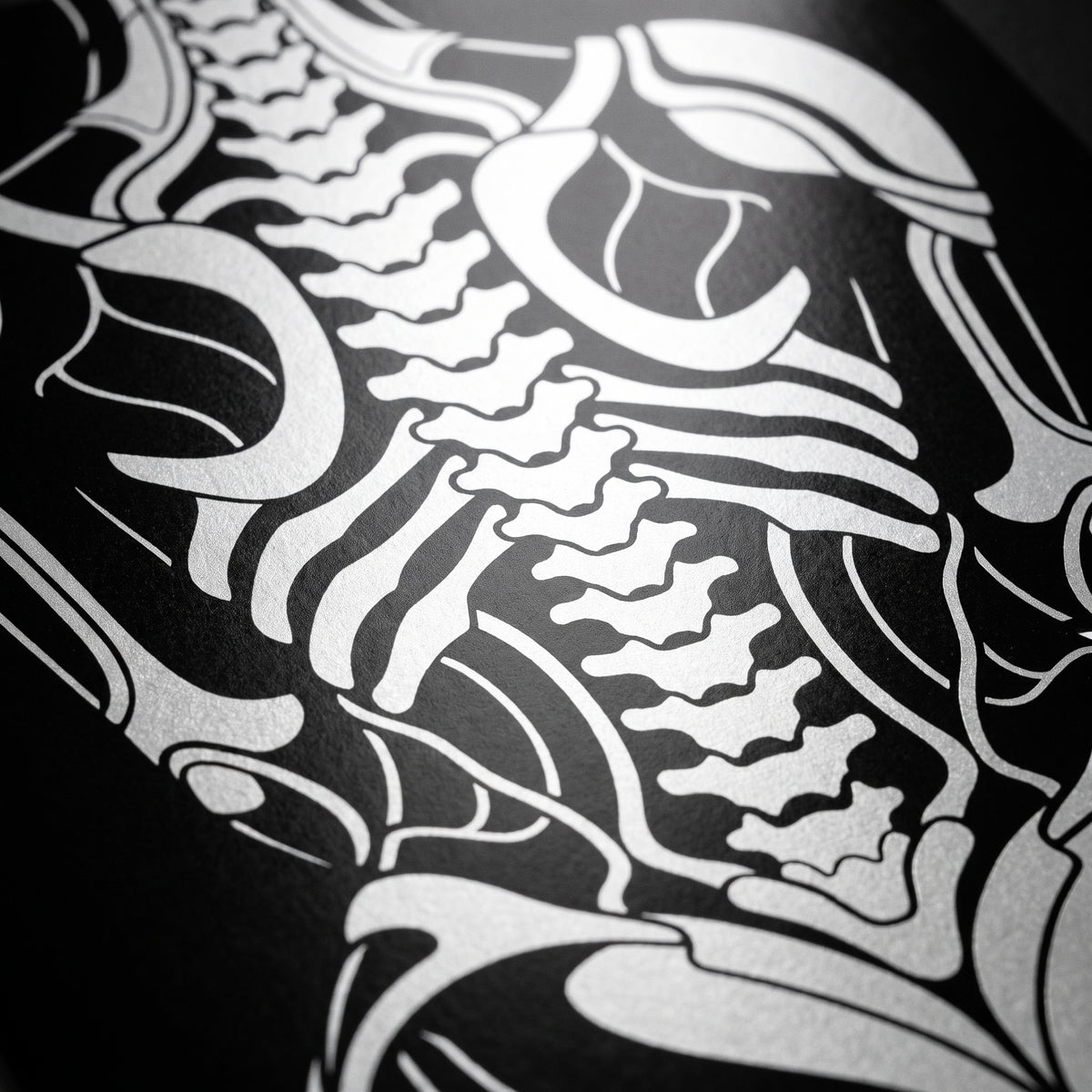 ARMATA | Biomechanical Female Exoskeleton Op Art | Sci-Fi Multi-Print Luxury Wall Art | 1-Of-1