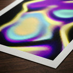 AURA | Abstract Female Neon Figure | 8K - 32K Prints