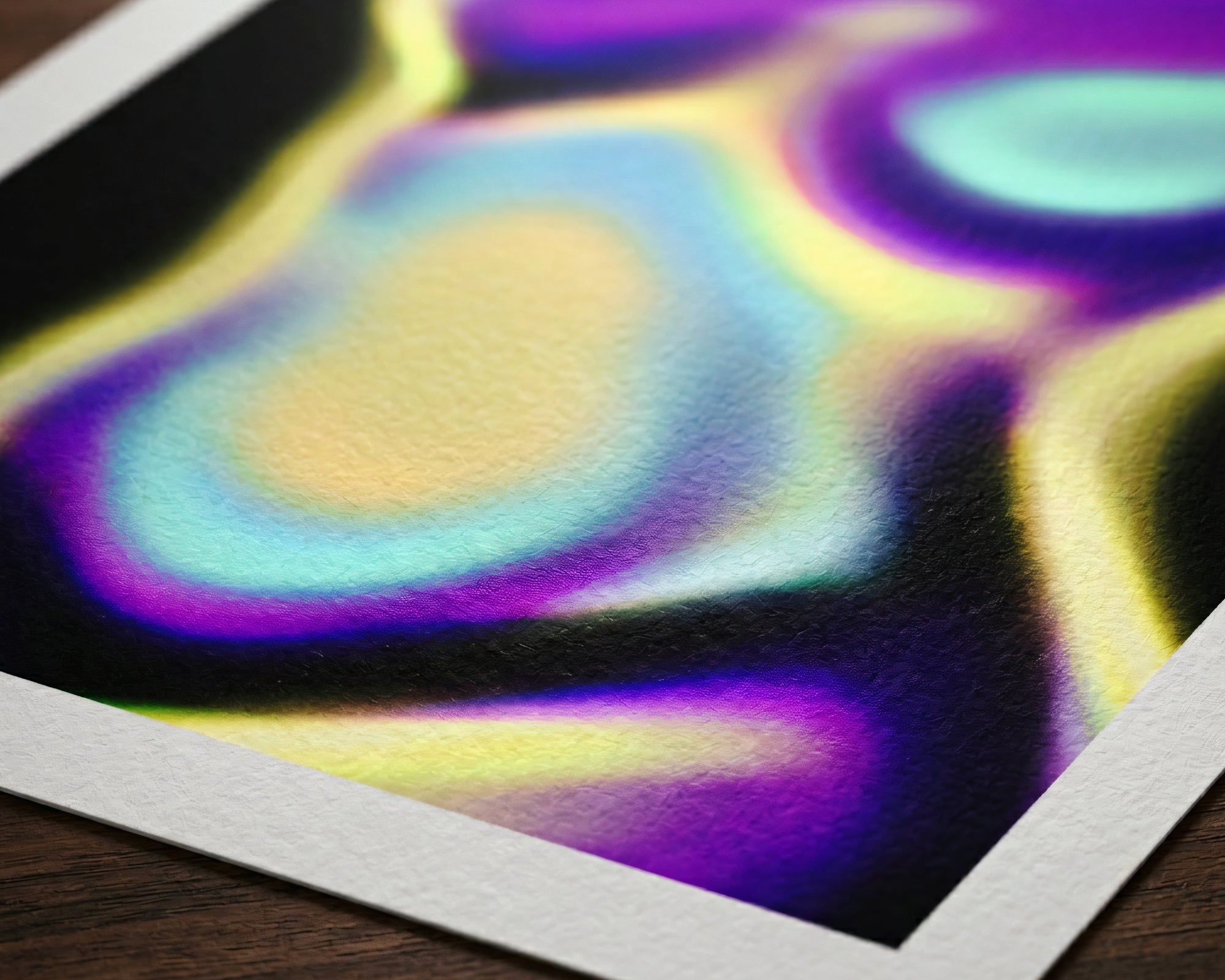 AURA | Abstract Female Neon Figure | 8K - 32K Prints