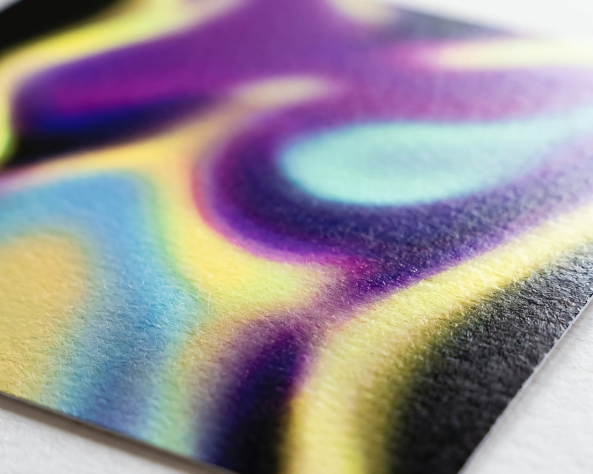 AURA | Abstract Female Neon Figure | 8K - 32K Prints