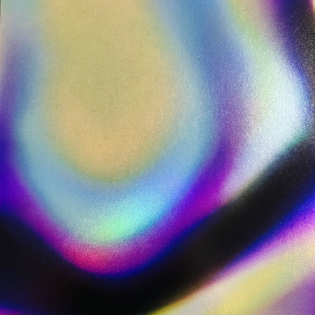 AURA | Neon Abstract Female Body | Luxury Wall Art Print