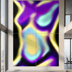 AURA | Abstract Neon Female Body | Multi-Print Luxury Wall Art
