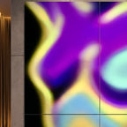 AURA | Abstract Neon Female Body | Multi-Print Luxury Wall Art