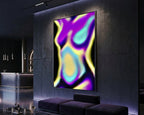 AURA | Abstract Female Neon Figure | 8K - 32K Prints