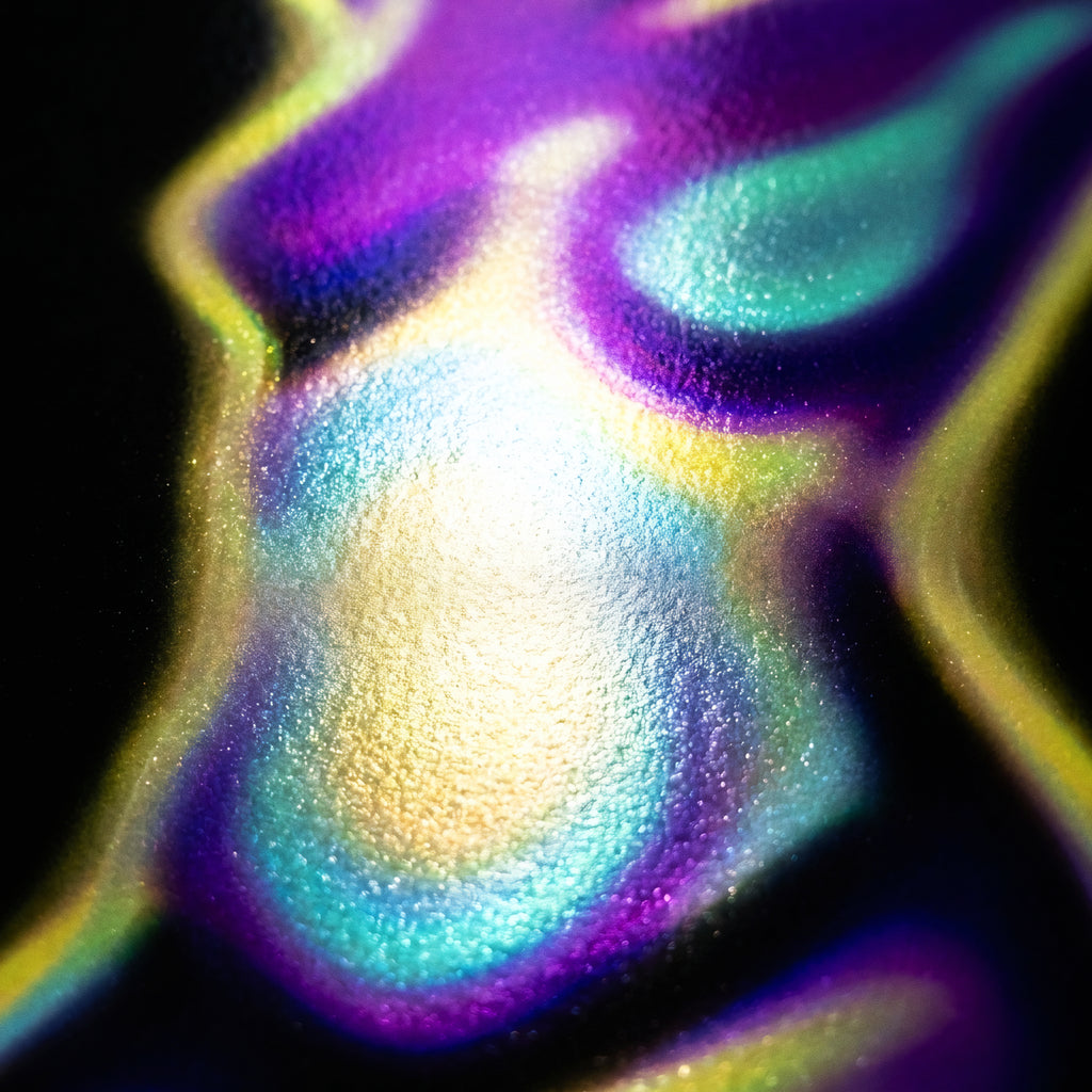 AURA | Neon Abstract Female Body | Luxury Wall Art Print