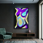 AURA | Abstract Female Neon Figure | 8K - 32K Prints