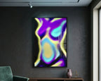 AURA | Abstract Female Neon Figure | 8K - 32K Prints