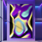 AURA | Abstract Neon Female Body | Multi-Print Luxury Wall Art