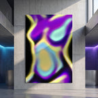 AURA | Abstract Neon Female Body | Multi-Print Luxury Wall Art