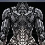 AURORA | Minimalist Cybernetic Female Sci-Fi Concept Art | Multi-Print Luxury Wall Art