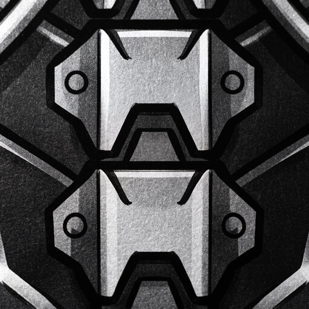 AURORA | Minimalist Cybernetic Female Sci-Fi Concept Art | Multi-Print Luxury Wall Art