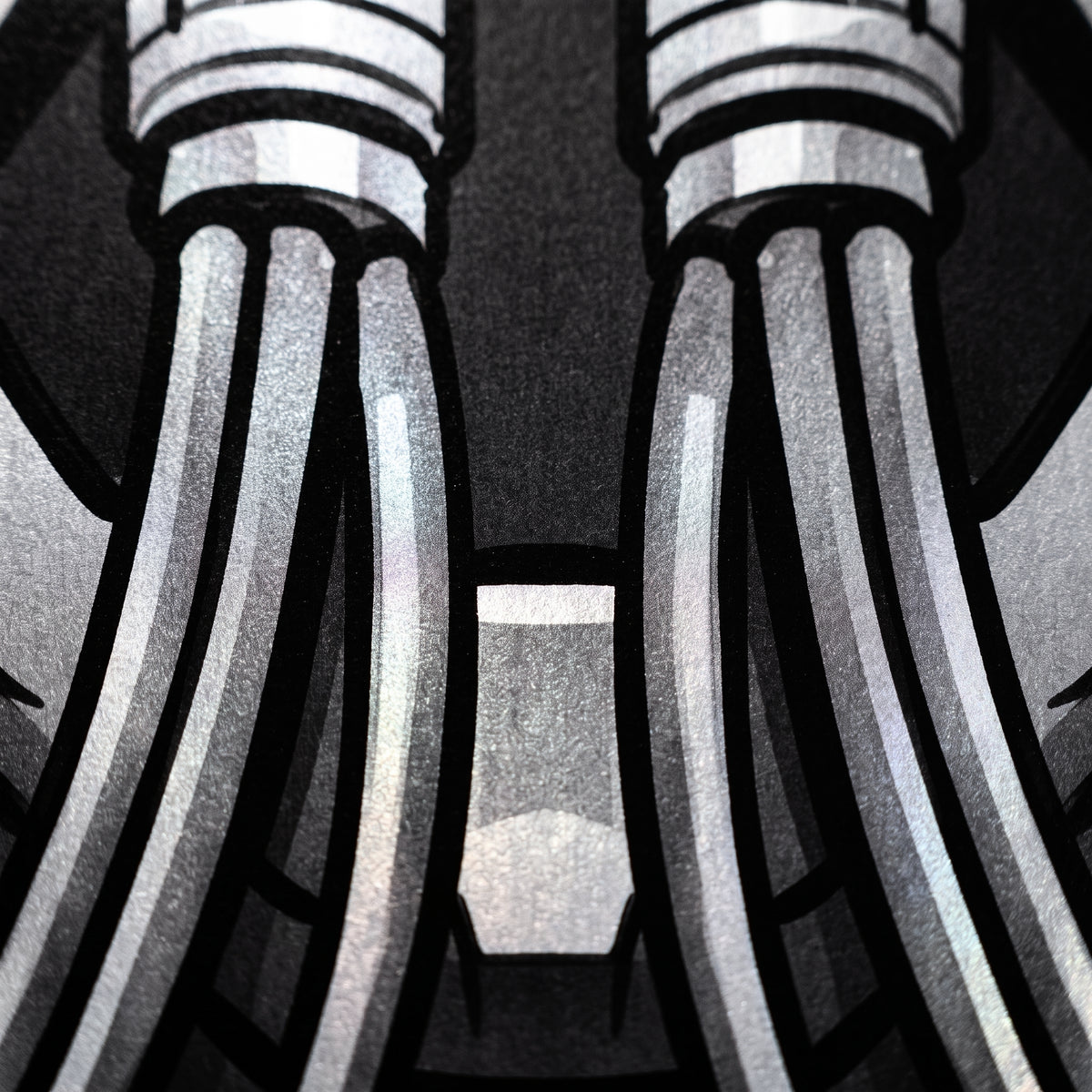 AURORA | Minimalist Cybernetic Female Sci-Fi Concept Art | Multi-Print Luxury Wall Art