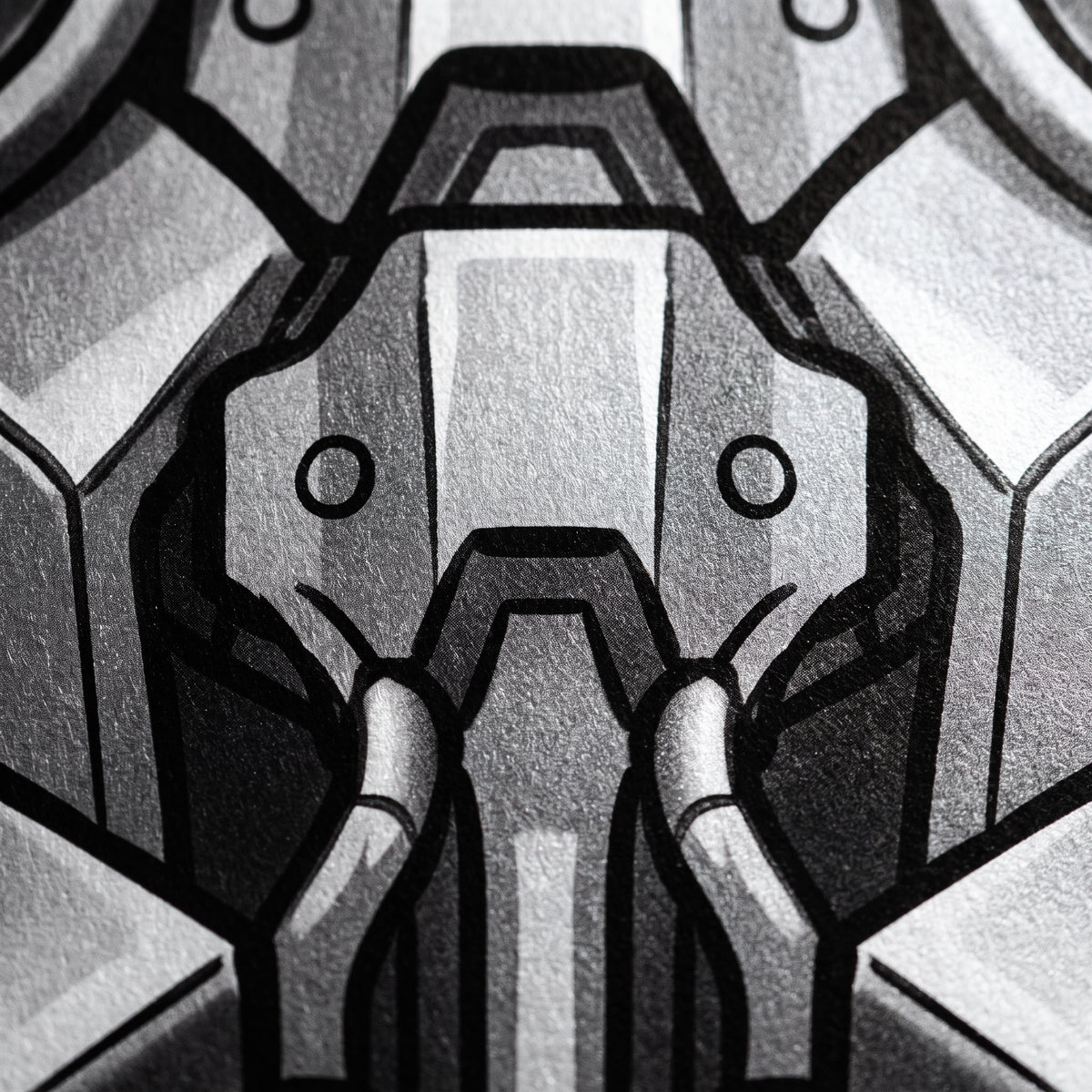 AURORA | Minimalist Cybernetic Female Sci-Fi Concept Art | Multi-Print Luxury Wall Art