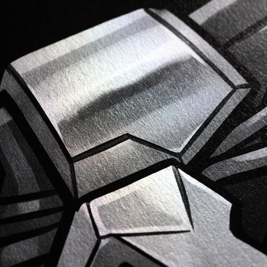 AURORA | Minimalist Cybernetic Female Sci-Fi Concept Art | Multi-Print Luxury Wall Art