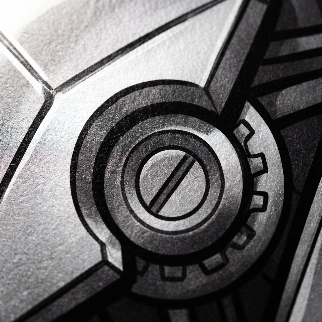 AURORA | Minimalist Cybernetic Female Sci-Fi Concept Art | Multi-Print Luxury Wall Art