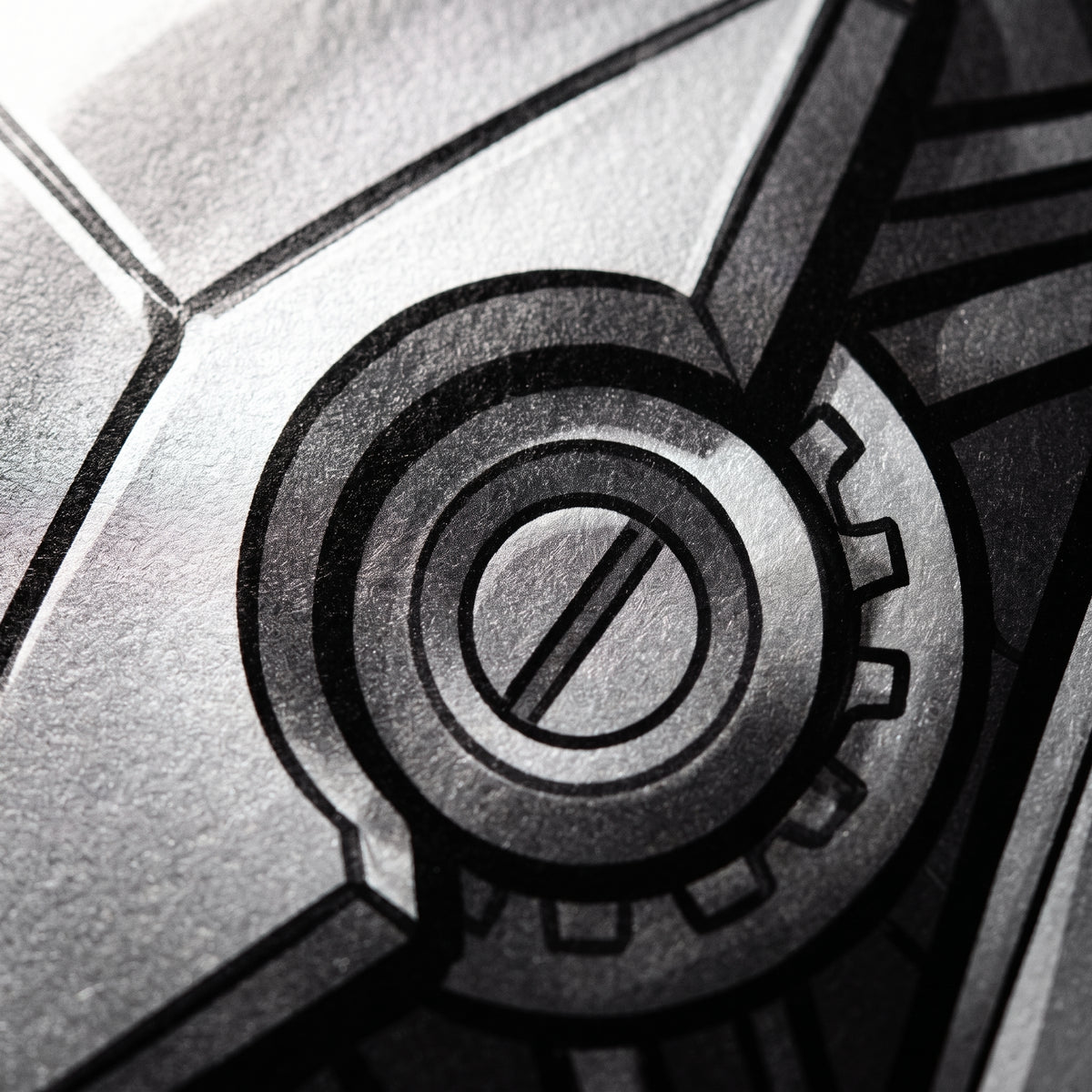 AURORA | Minimalist Cybernetic Female Sci-Fi Concept Art | Multi-Print Luxury Wall Art